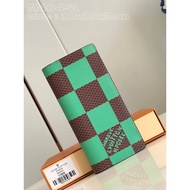 Top 1: 1 Original Order M40451 Large Grid Green This Brazza Wallet Selects DamierGraphite3D Canvas, 