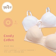 Miko Bra C414 - 35%Cotton 10%EA 55%PES /soft support/ lightly padded/ 3/4 cup/ junior bra