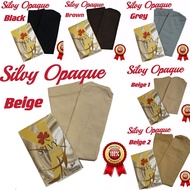 STOKIN SILVY ORIGINAL OPAQUE (READY STOCK) SILVY PANJANG