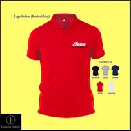 Baju Logo Sulam Polo T Shirt Cotton Indian Motorcycle FTR Scout Touring Chief Bike Racing Men & Wome
