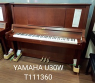 【功學社音樂中心】YAMAHA U30 二手鋼琴 霧面原木 台製