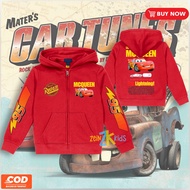 Lightning Mcqueen Children's Jacket Hoodie / Children's Mcqueen Jacket Zipper