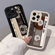 Creative Cassette Tape Case For OnePlus 15 13 12 11 13T ACE 6 5 Nord 5 4 3 CE6 Lite 10R 13R Soft Sil