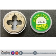 Presto made in UK 1-1/2” round dies Metric size