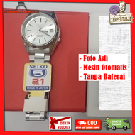 Seiko 5 Otomatis Jam Tangan Kasual Pria Wanita Seiko Saiko 5 Automatic Kinetic Mesin Japan Jepang
