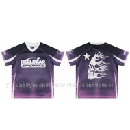 High Quality New Style 8he888star Digital Printed V-Neck Short-Sleeved T-Shirt