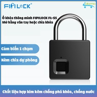Fipilock FL-S5 fingerprint lock with large key, waterproof, anti-break, 10-fingerprint lock