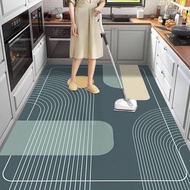 Disposable Kitchen Floor Mats Large Area Fully Covered Dirt-Resistant Mats Wipeable pvc Waterproof Foot Mats Household Carpets Can Be Custo