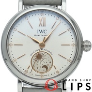 國際萬國錶(IWC)柏濤菲諾自動晝夜顯示腕錶 34毫米 12鑽 柏濤菲諾自動晝夜顯示腕錶 34 IW459801 帶原裝錶盒、保固卡 不銹鋼/皮革錶帶 男士腕錶 銀色 成色極佳 [二手]