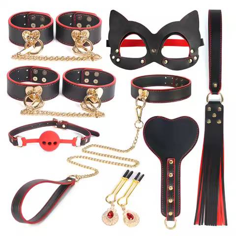 SM 8-Piece Pleasure Set - PY Black