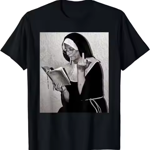 New Limited Nun Attitude Funny Unh0Ly Idea Premium T Shirt S 3Xl
