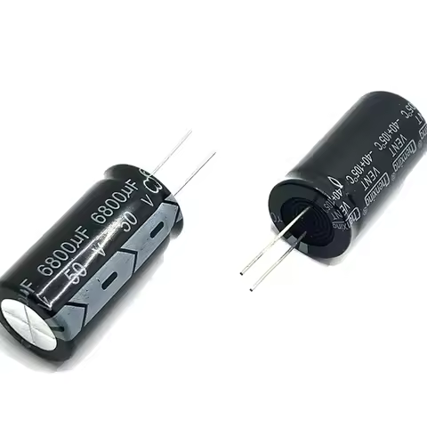 50V6800uf 22x40mm Aluminum Electrolytic Capacitor 6800uf 50v 1uf 2.2uf 4.7uf 10uf 22uf 33uf 47uf 100