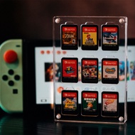 Switch 2 oled Game Card Display Box Magnetic Stand Cassette Tablet Storage Clip Transparent Protecti