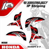 HONDA SCOOPY striping SCOOPY motorbike motorcycleHONDA sticker variation Racing S-7 sticker