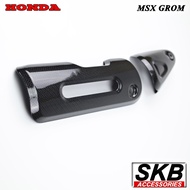 กันร้อนท่อไอเสีย MSX GROM  อะไหล่แท้เบิกศูนย์ เคฟล่าร์ ฟิล์มลอยน้ำ จากโรงงาน SKB ACCESSORIES OEM อะไหล่แต่งGROM ของแต่งGROM ชุดแต่งGROM