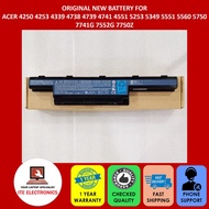 NEW ACER 4250 4253 4339 4738 4739 4741 4551 5253 5349 5551 5560 5750 7741G 7552G 7750Z BATTERY AS10D