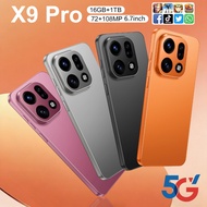 Support Multiple Games X9Pro 4G/5G Smartphone GPS 6.7-inch Memory 16GB+1TB Android 15.0 Battery 8000
