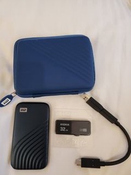 Western Digital 外置硬碟 SSD 1TB