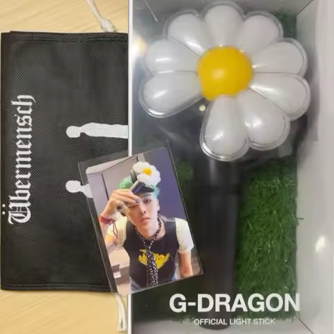 New Hot Kpop Bigbang G-Dragon Official Lightstick Gd Little Daisy Light Stick Fluorescent Stick Hand