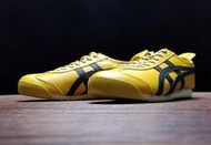 Asics Onitsuka Tiger 鬼塚虎 Mexico 66 李小龍 黃黑 皮革 復古鞋 休閒鞋 男女鞋