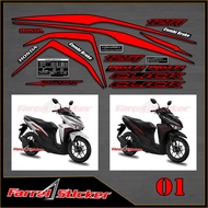 Vario 125 striping sticker, click striping sticker 001