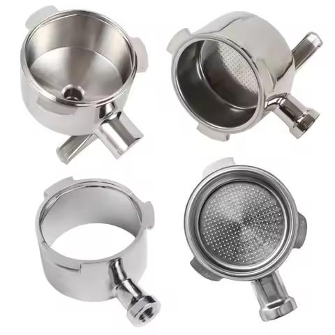 54mm Breville Bottomless Portafilter 54mm Filter Holder Double Spout Head For Breville 870 875 878 8