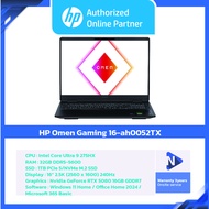 NOTEBOOK HP Omen Gaming 16-ah0052TX (B87PXPA)