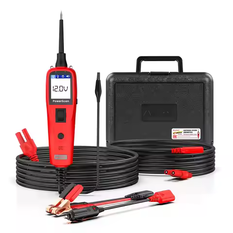 Autel PS100 Power Circuit Probe Kit 40Ft Cable Automotive Circuit Tester 12V 24V Electrical System D