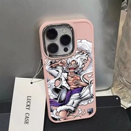 Handsome Pirate King Pattern Phone Case Compatible for IPhone 11 12 13 14 15 11Pro 13Pro 7 8 Plus X XR XS MAX SE 2020 Luxury Soft Shockproof Casing Lens protection