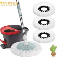 CYMX 1pc Spin Mop Replacement Head, Microfiber Standard Size Mop Head Replacement, Durable Round Sha