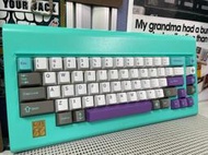 CA66 R3套件 客製化鍵盤 綠松石塗層色 ACE軸 play keyboard團購 鋁合金 type C接口