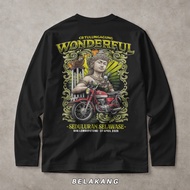 fashionlokal.idn Kaos Acara CB Tulungagung Wonderful Lengan Panjang - Long Sleeve Bahan Cotton Combe