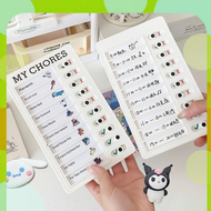 Reusable Daily Task Planing Board My Chores Memo Plastic Board Reusable Checklist Daily Planner To D