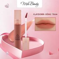 Korean Lipstick Tint 3CE Blur Water Tint 4.6g – Laydown Color MLBB Natural Nude Pink