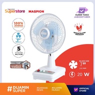 PROMO MASPION DESK FAN 7 INCH - F-18 DA | F18DA - Locklokey