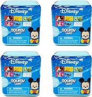 Disney Squish Ums - Lot of 4 Blind Capsules - Collect All 6 Squishy Characters