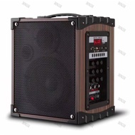 ลำโพงบลูทูธตู้ไม้ รุ่น MN35 MN36 MN37 MN 38 ดีไซน์เก๋คลาสสิคทันสมัย ไมค์ลอย สายชาร์จ