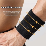 1PC Sport Wristbands Sweat-absorbing Wrist Guard for Men Women Stable Joint Wrist Strap Fitness Basketball Towel Wrist Guard