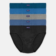 Byford 5pcs Men Mini Briefs Combed Cotton BMB308731