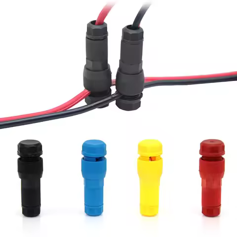 Fastlock Piercing Quick Connector For Outdoor Lighting Fixtures With Piercing Type Waterproof Crimp 