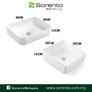 Sorento Ceramic Material Counter Top Design Bathroom Art Basin , SRTWB1411 , SRTWB1096