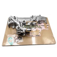 Oil Cooler Side Cover With Gaskets ME088928 For Mitsubishi 6D31 6D34 Engine