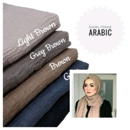 CLEARANCE SHAWL FRINGE ARABIC❤️