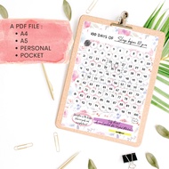 100 DAYS HABIT TRACKER