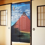 【預訂】日本製 赤富士山長門簾