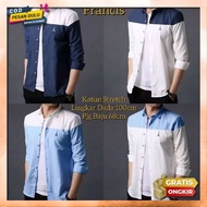 KEMEJA Quality Shirts Buju Men's Casual Shirts Destro Formal Clothes Work Invitations Private Jameja