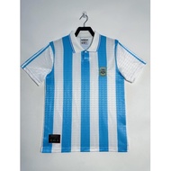 1994 Argentina Home Retro Football Sports T-shirt