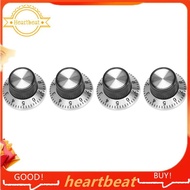 4 x potentiometer Pot metal knob with 0-9 turntable for 6mm shaft knob