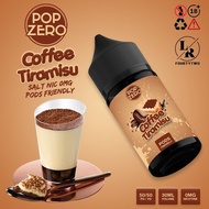 POP ZERO COFFEE TIRAMISU - LIQUID POD - LIQUID SALT NIC - 0 MG - POD