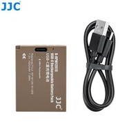 JJC B-NPW126TC USB-C直充鋰電池 替代 FUJI. NP-W126 NP-W126S | USB-C Rechargeable Lithium-ion Battery